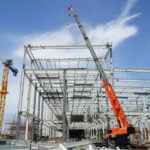 Structure,Building,Of,Steel,Structure,Roof,Truss,Frame,Installation,By